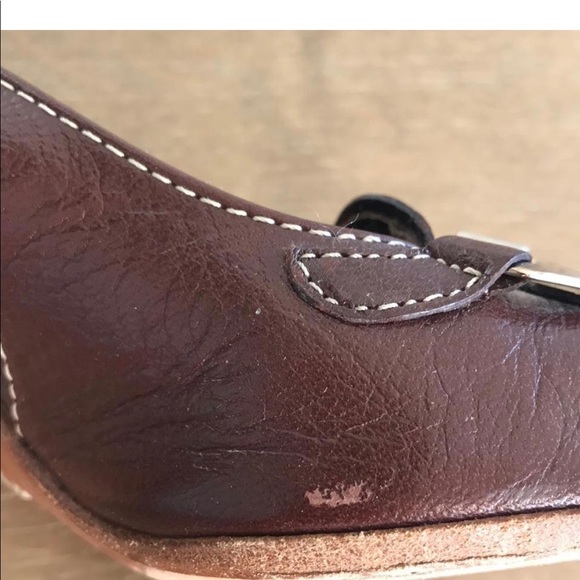 Prada Leather Mules/Slides Shoes - Picture 3 of 7